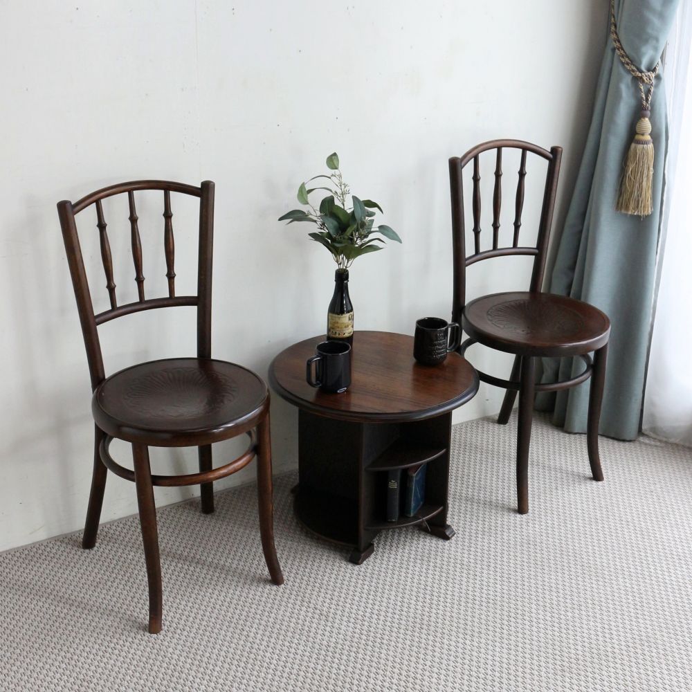 カフェ風インテリアに♪ ベントウッドチェア VC104-189001