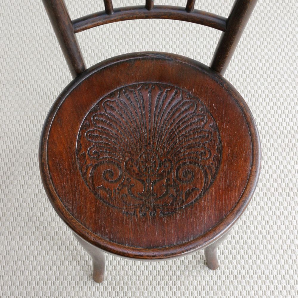 カフェ風インテリアに♪ ベントウッドチェア VC104-189001