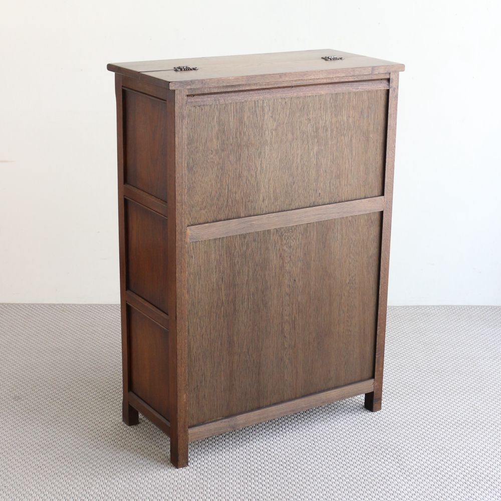 オシャレな大人時間を演出♪ チューダースタイルのカクテルキャビネット【OLD CHARM/オールドチャーム】 VC104-216