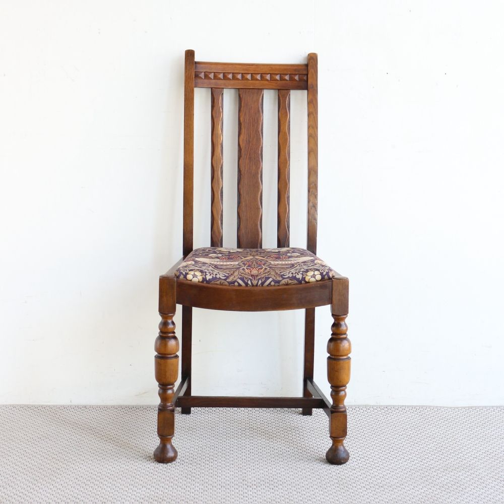 オシャレな椅子のある暮らし♪ ダイニングチェア【ウィリアム・モリス / イチゴ泥棒】 VC104-229MORRIS