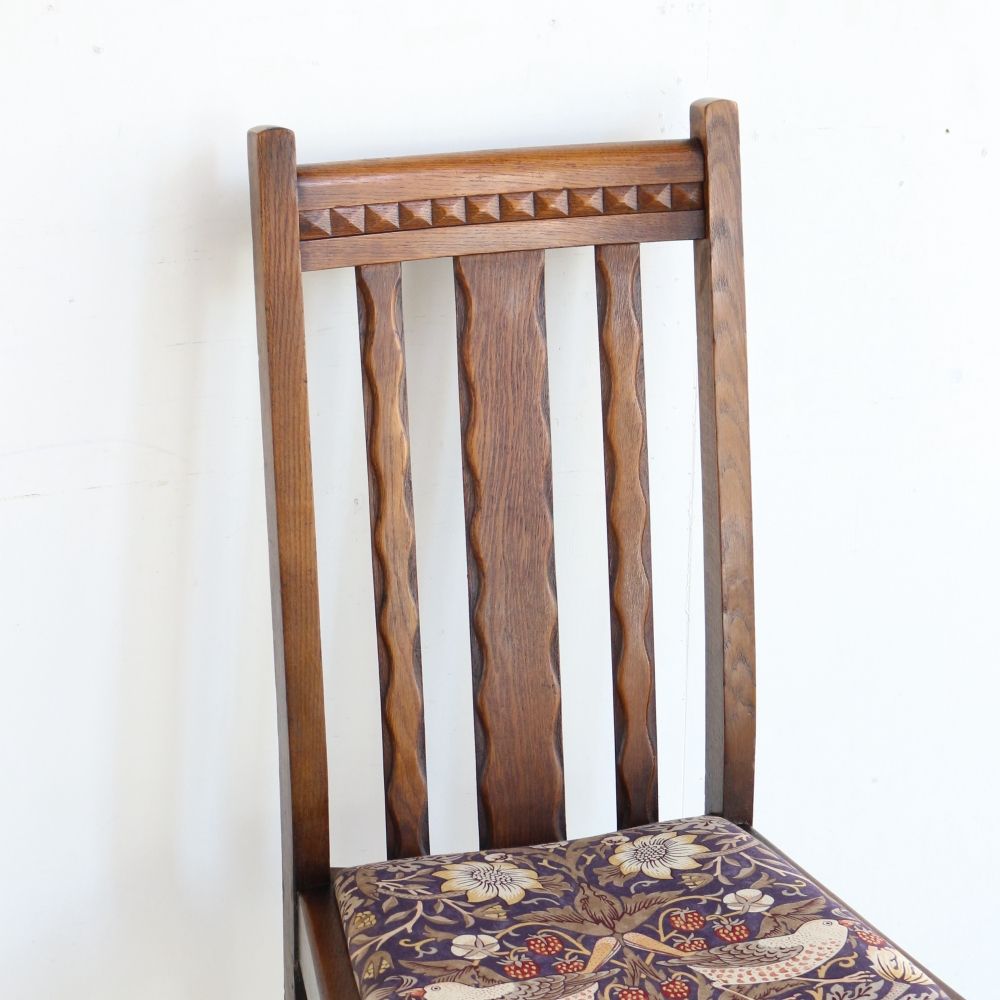 オシャレな椅子のある暮らし♪ ダイニングチェア【ウィリアム・モリス / イチゴ泥棒】 VC104-229MORRIS