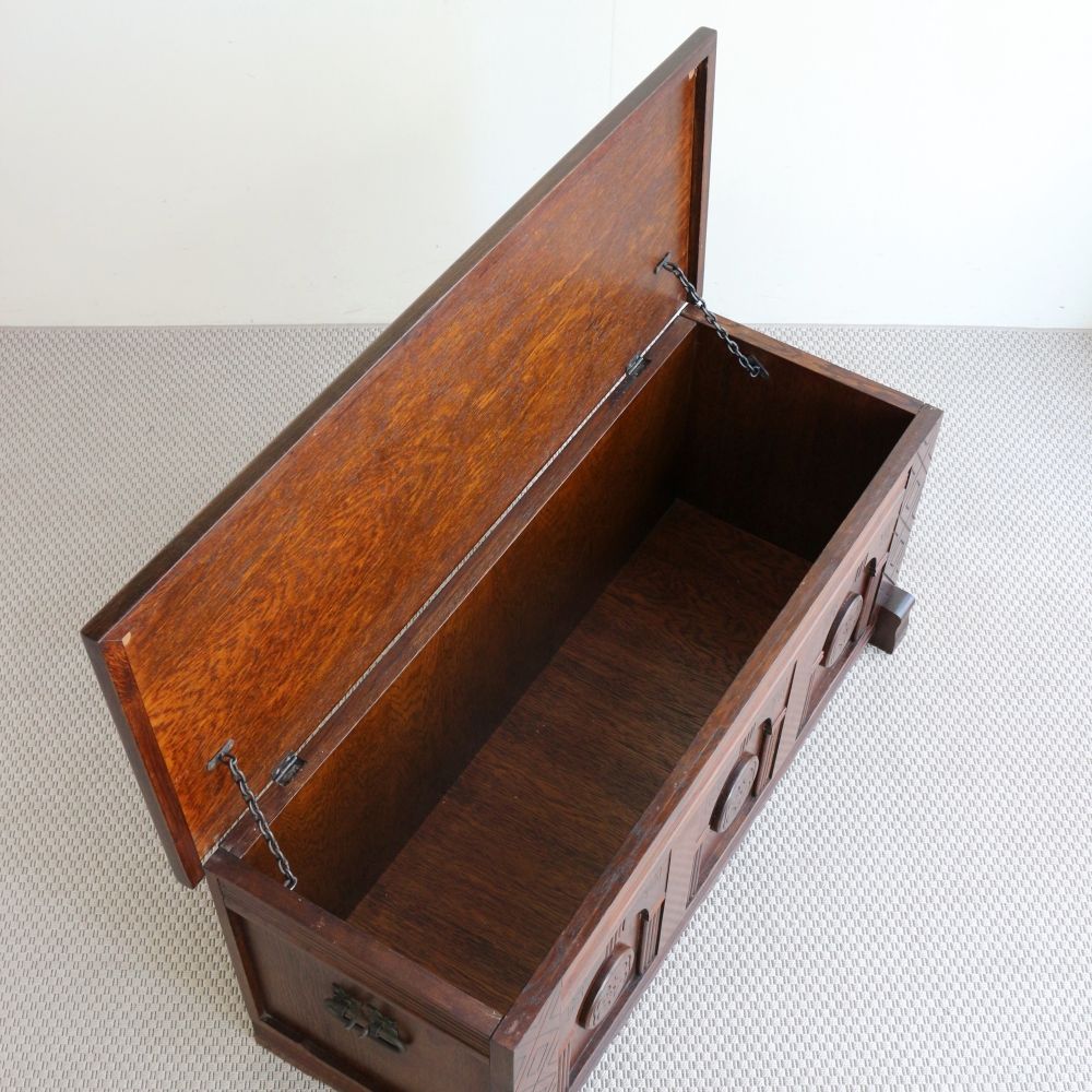 オシャレな収納ボックス♪ ブランケットボックス VC104-276