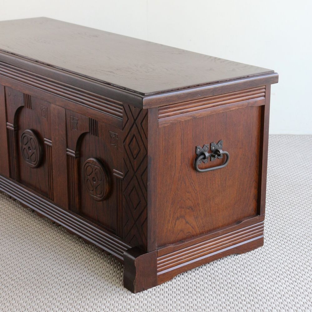 オシャレな収納ボックス♪ ブランケットボックス VC104-276