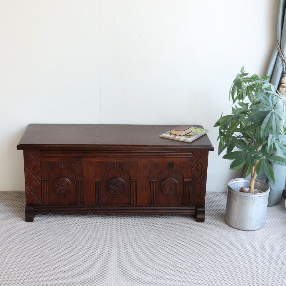 オシャレな収納ボックス♪ ブランケットボックス VC104-276