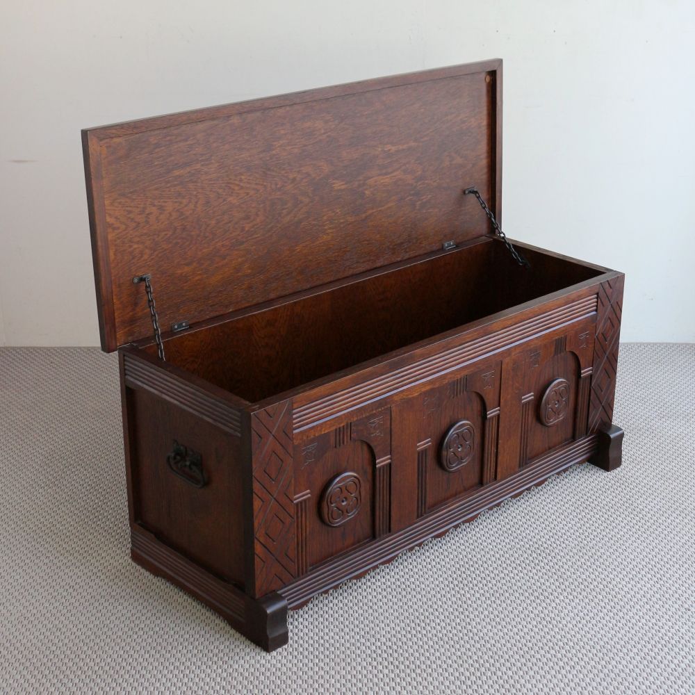 オシャレな収納ボックス♪ ブランケットボックス VC104-276