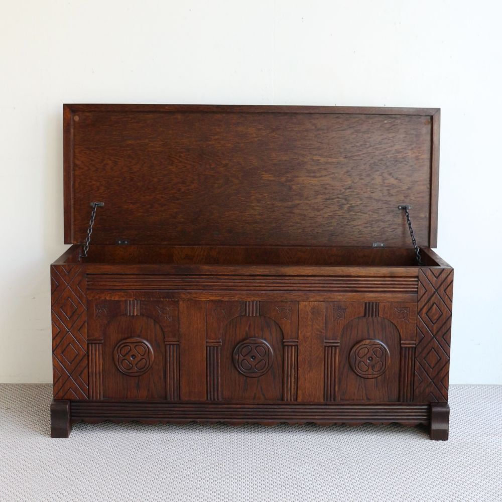 オシャレな収納ボックス♪ ブランケットボックス VC104-276