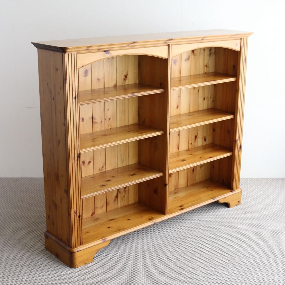 アーチがオシャレ♪ パイン ブックシェルフ【DUCAL】 VC104-281