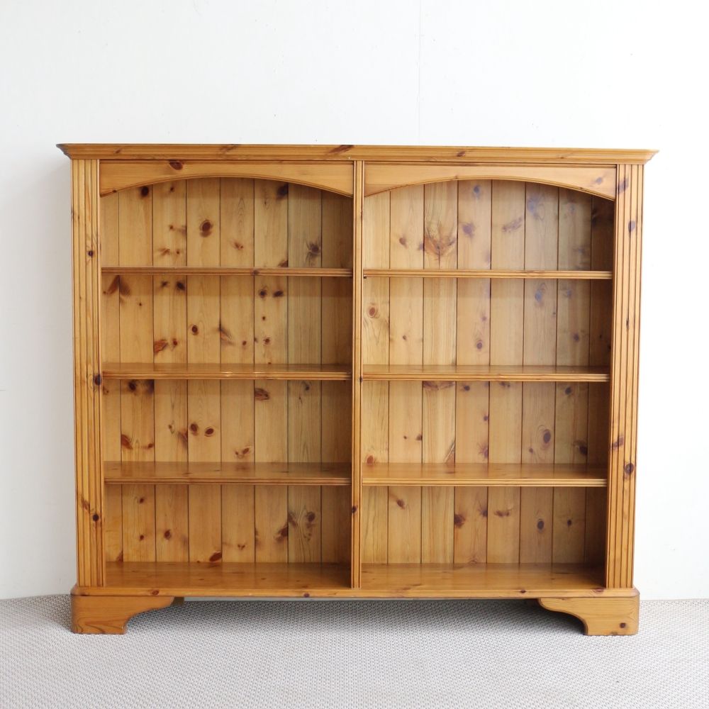 アーチがオシャレ♪ パイン ブックシェルフ【DUCAL】 VC104-281