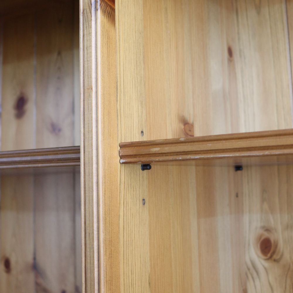 アーチがオシャレ♪ パイン ブックシェルフ【DUCAL】 VC104-281