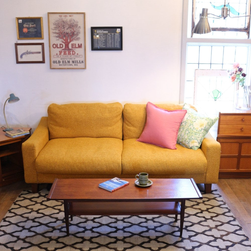 カーブする天板がオシャレ♪ コーヒーテーブル VC104-399