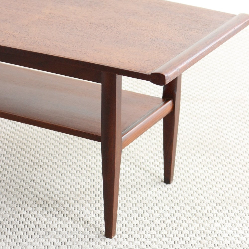 カーブする天板がオシャレ♪ コーヒーテーブル VC104-399