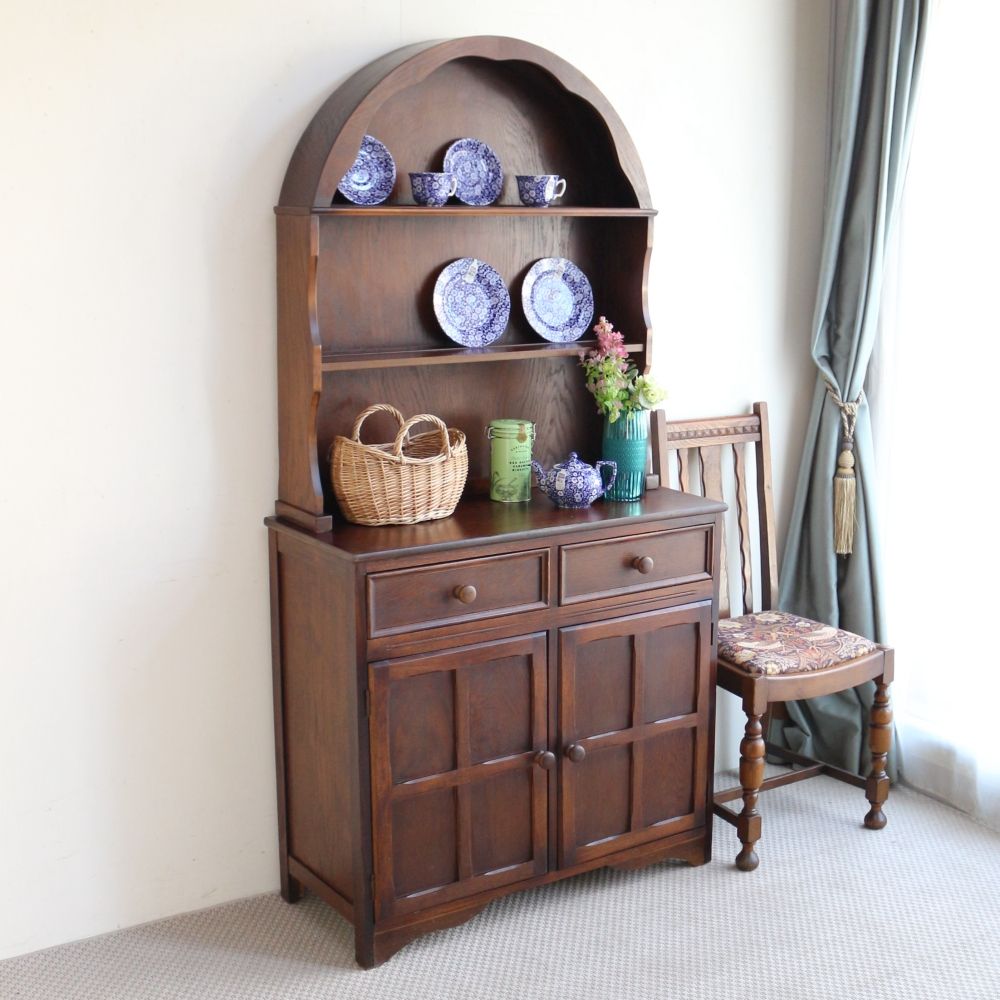 オシャレなアーチ型に一目惚れ♪ 食器棚 VC104-457