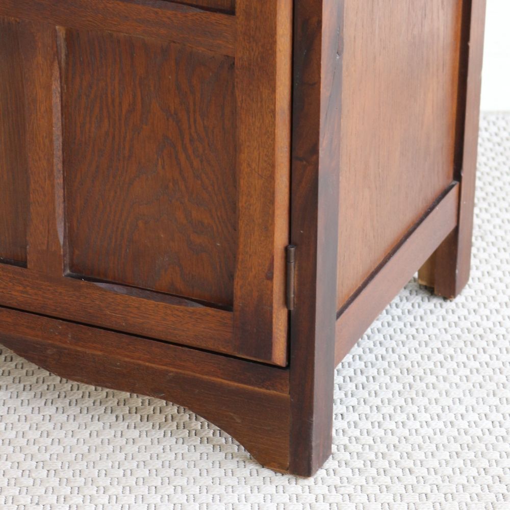 オシャレなアーチ型に一目惚れ♪ 食器棚 VC104-457