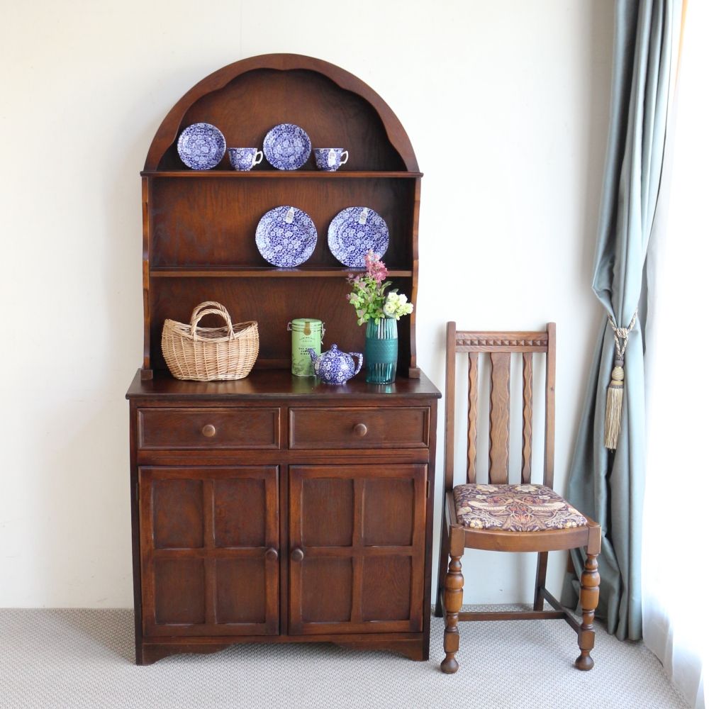 オシャレなアーチ型に一目惚れ♪ 食器棚 VC104-457