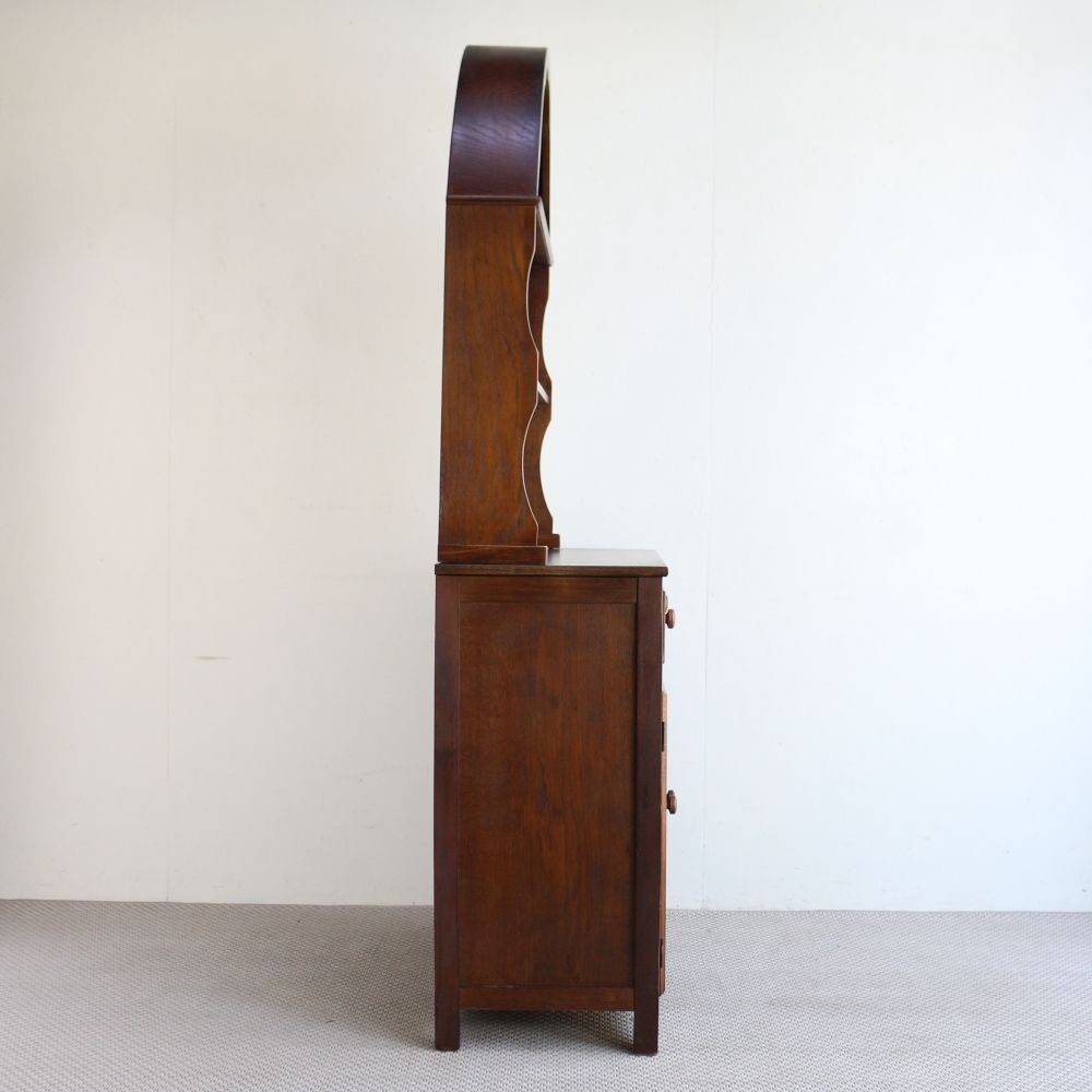 オシャレなアーチ型に一目惚れ♪ 食器棚 VC104-457