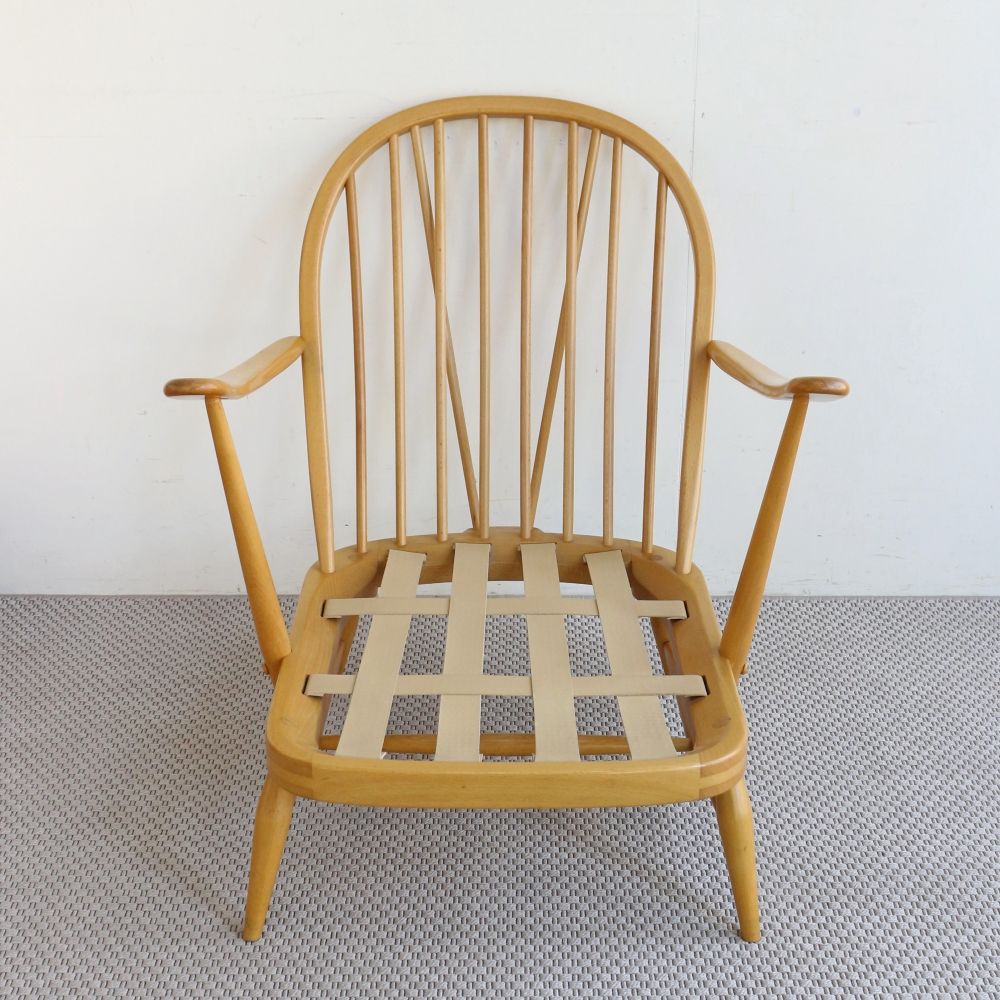 極上のくつろぎ感♪ イージーチェア / ソファ1人掛け【Ercol(アーコール)/No.203】 VC104-462001