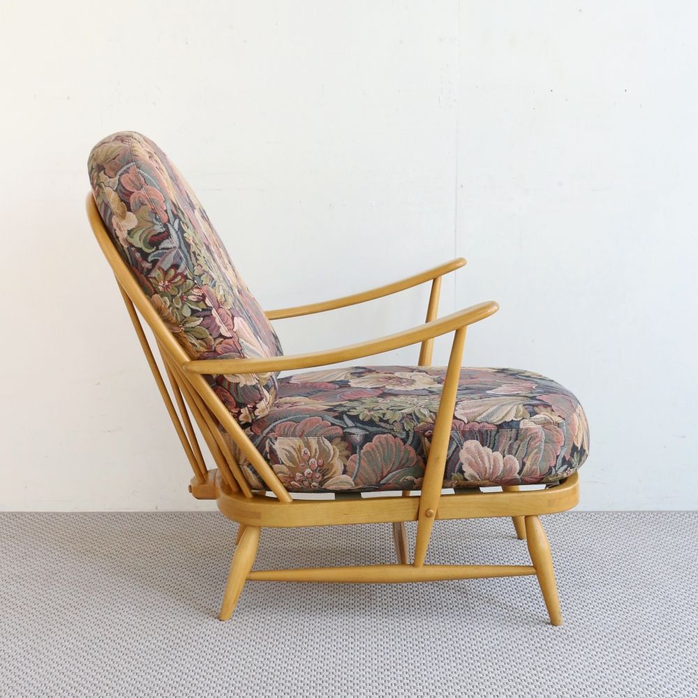 極上のくつろぎ感♪ イージーチェア / ソファ1人掛け【Ercol(アーコール)/No.203】 VC104-462001