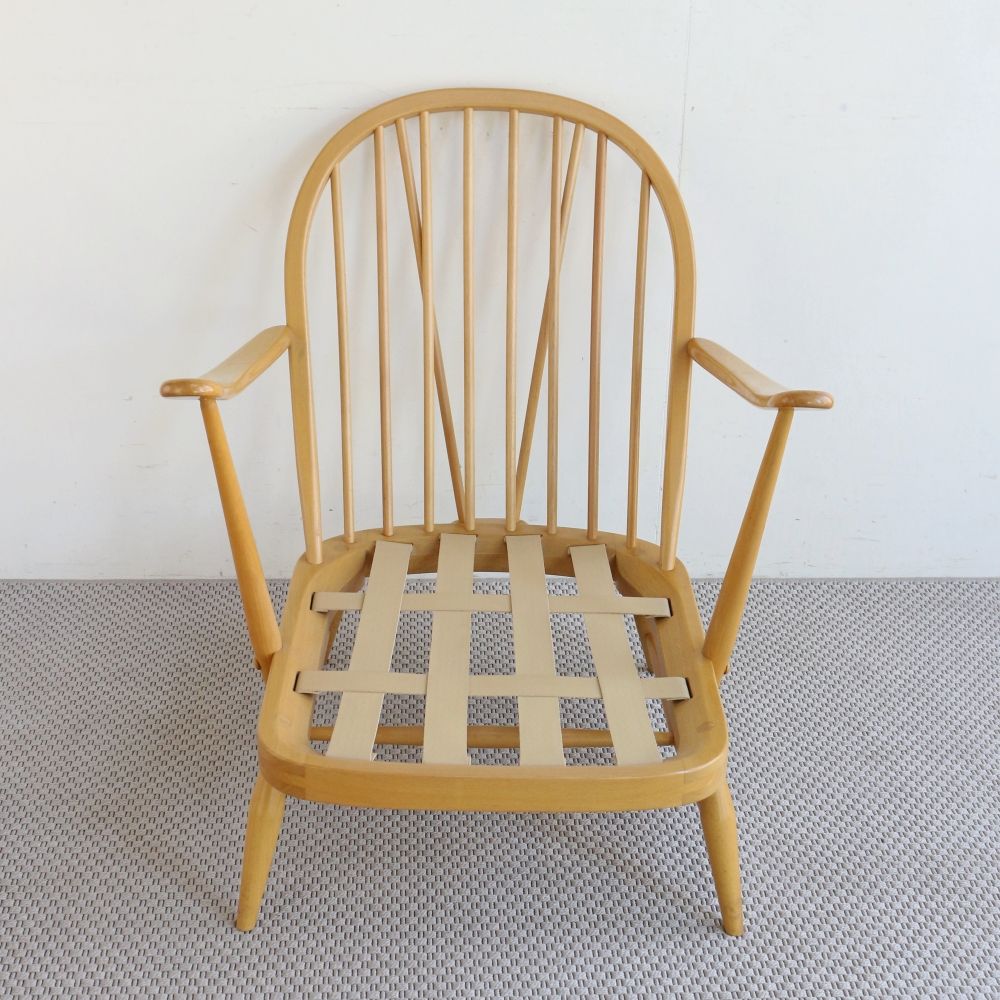 極上のくつろぎ感♪ イージーチェア / ソファ1人掛け【Ercol(アーコール)/No.203】 VC104-462003