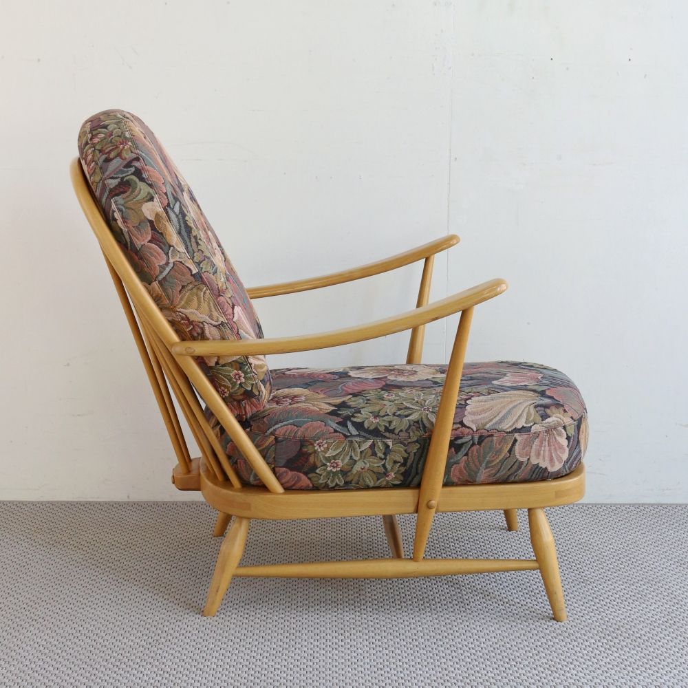 極上のくつろぎ感♪ イージーチェア / ソファ1人掛け【Ercol(アーコール)/No.203】 VC104-462003