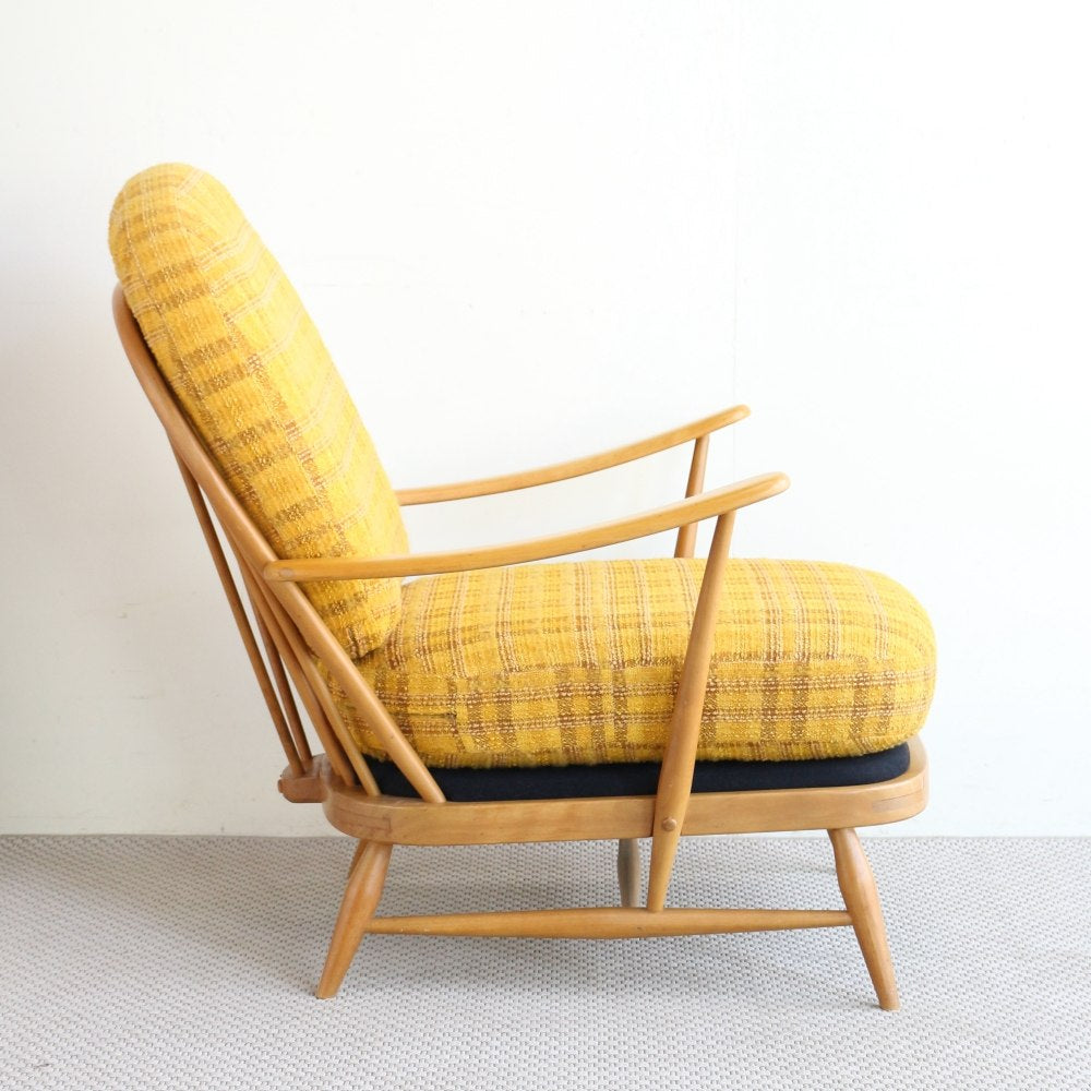 くつろぎ1人掛けソファ♪ ヴィンテージ・アーコール イージーチェア【Ercol/No.203】 VC104-462004
