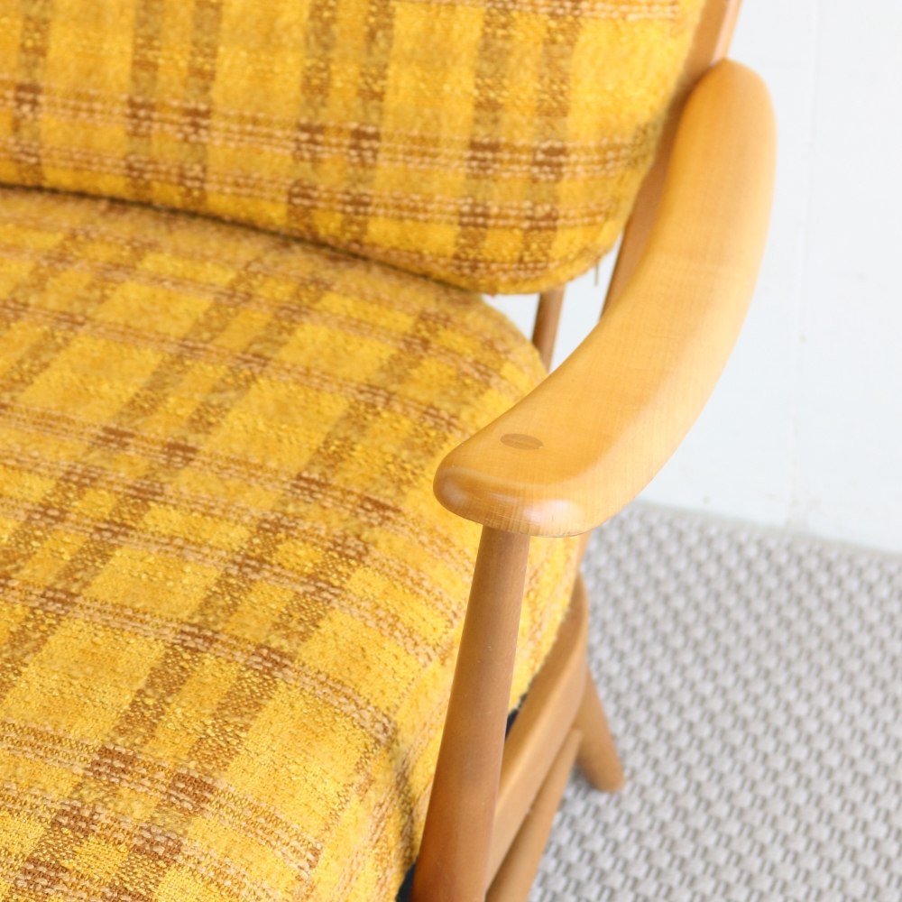 くつろぎ1人掛けソファ♪ ヴィンテージ・アーコール イージーチェア【Ercol/No.203】 VC104-462004