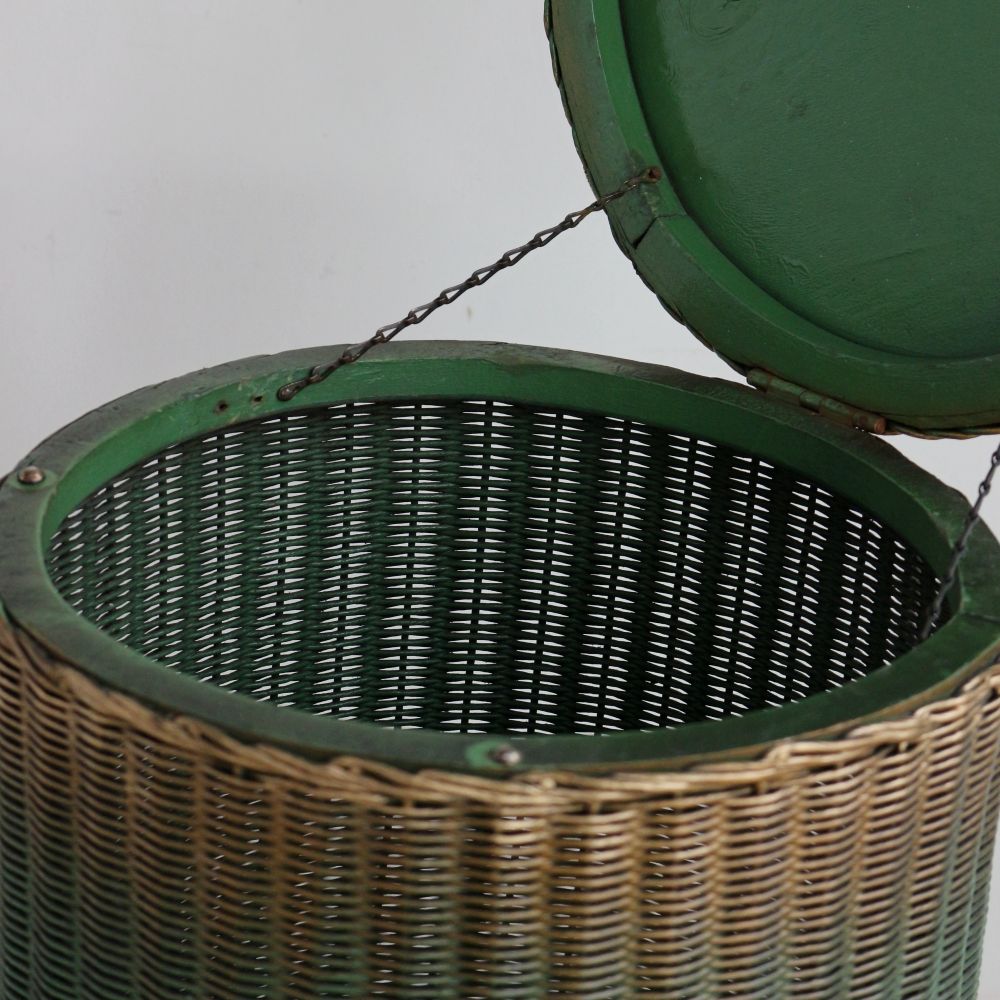 オシャレなガラストップ♪ ロイドルームバスケット VC104-480