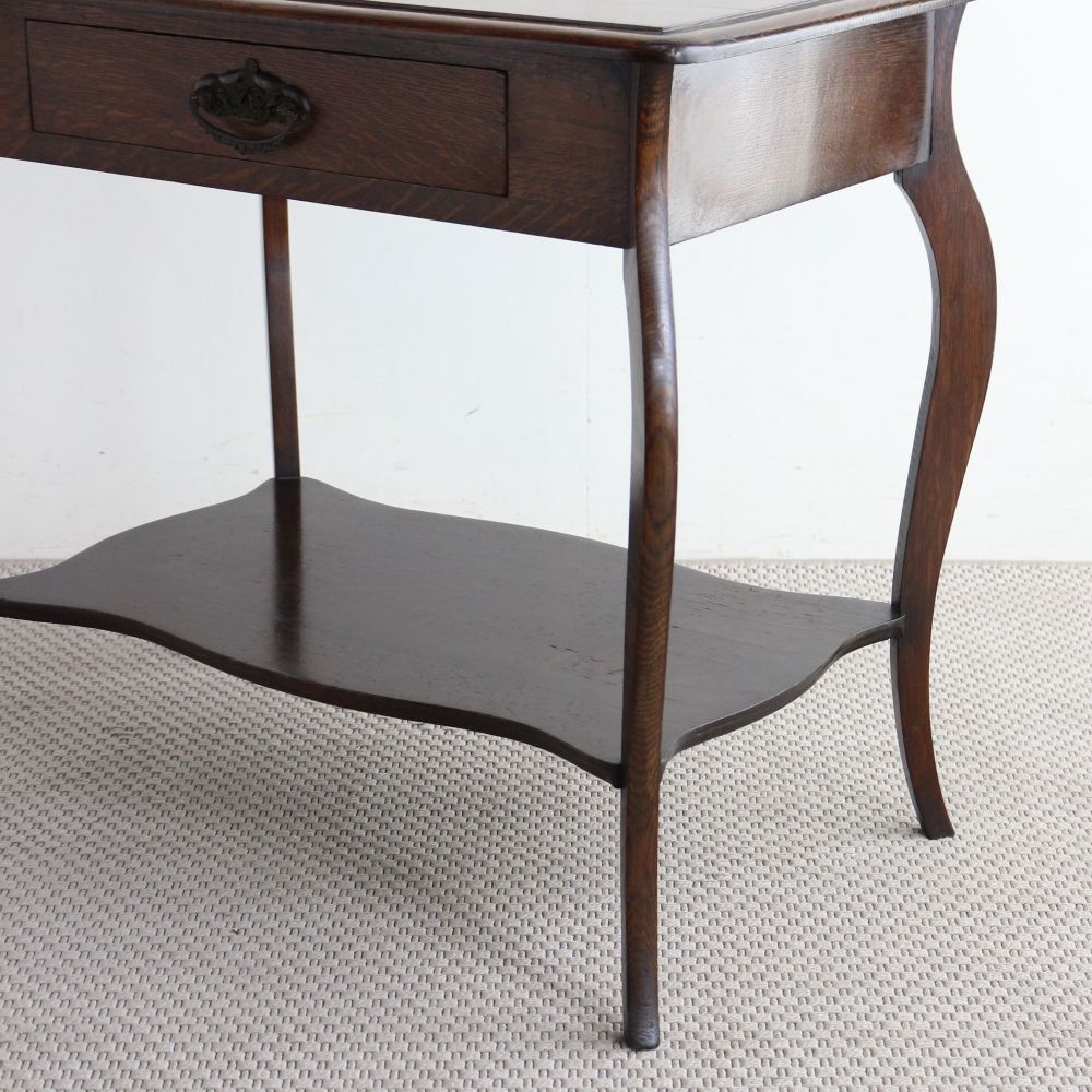 オークの杢目にひと目惚れ♪ サイドテーブル VC104-610