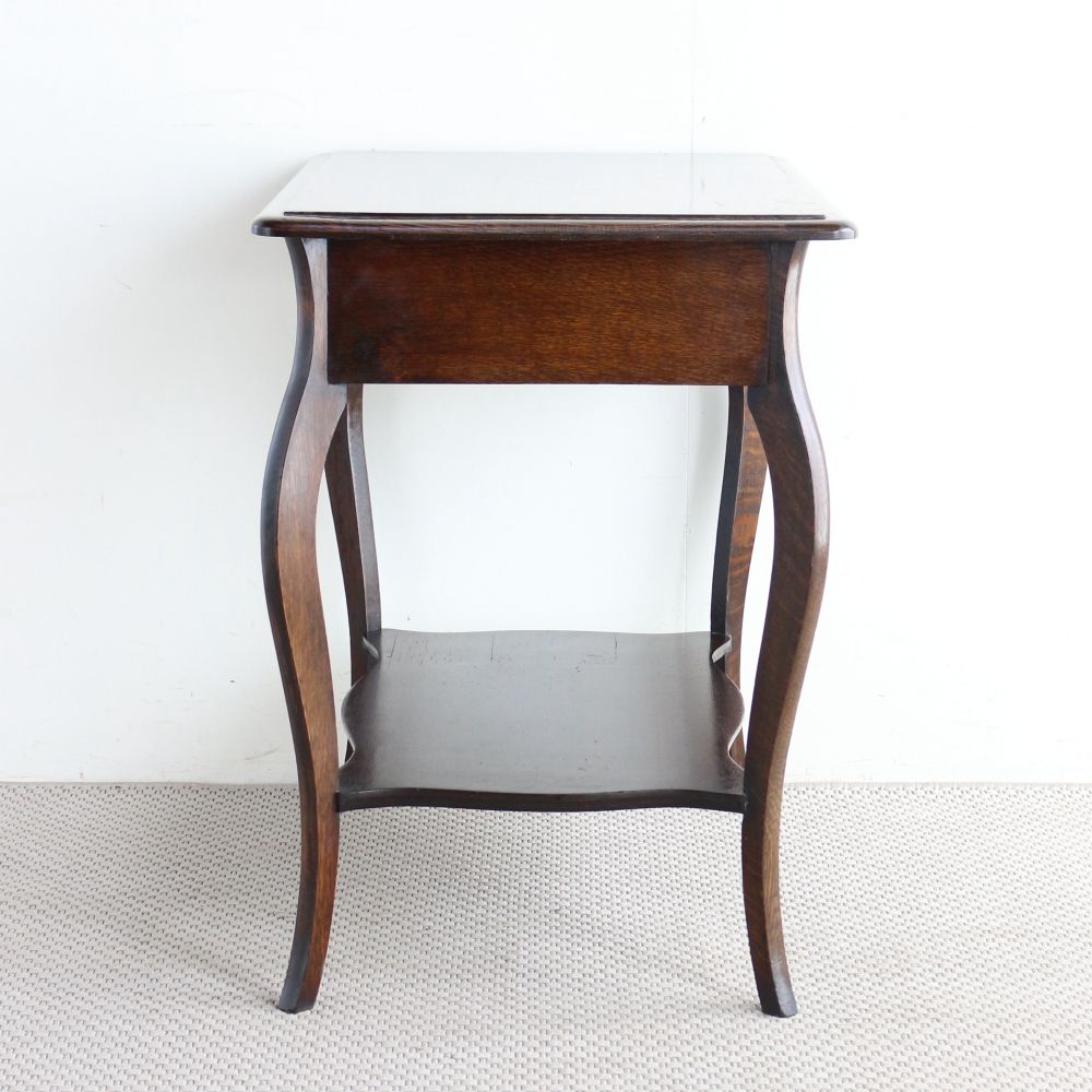 オークの杢目にひと目惚れ♪ サイドテーブル VC104-610