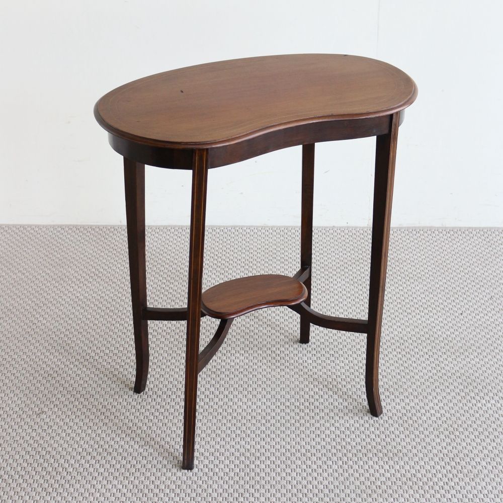 オシャレなビーンズ型♪ オケージョナルテーブル VC104-617