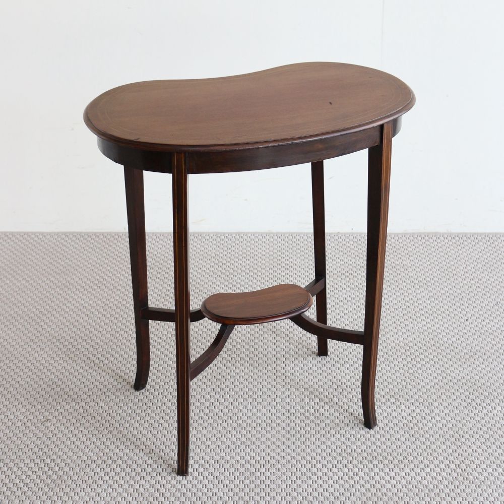 オシャレなビーンズ型♪ オケージョナルテーブル VC104-617