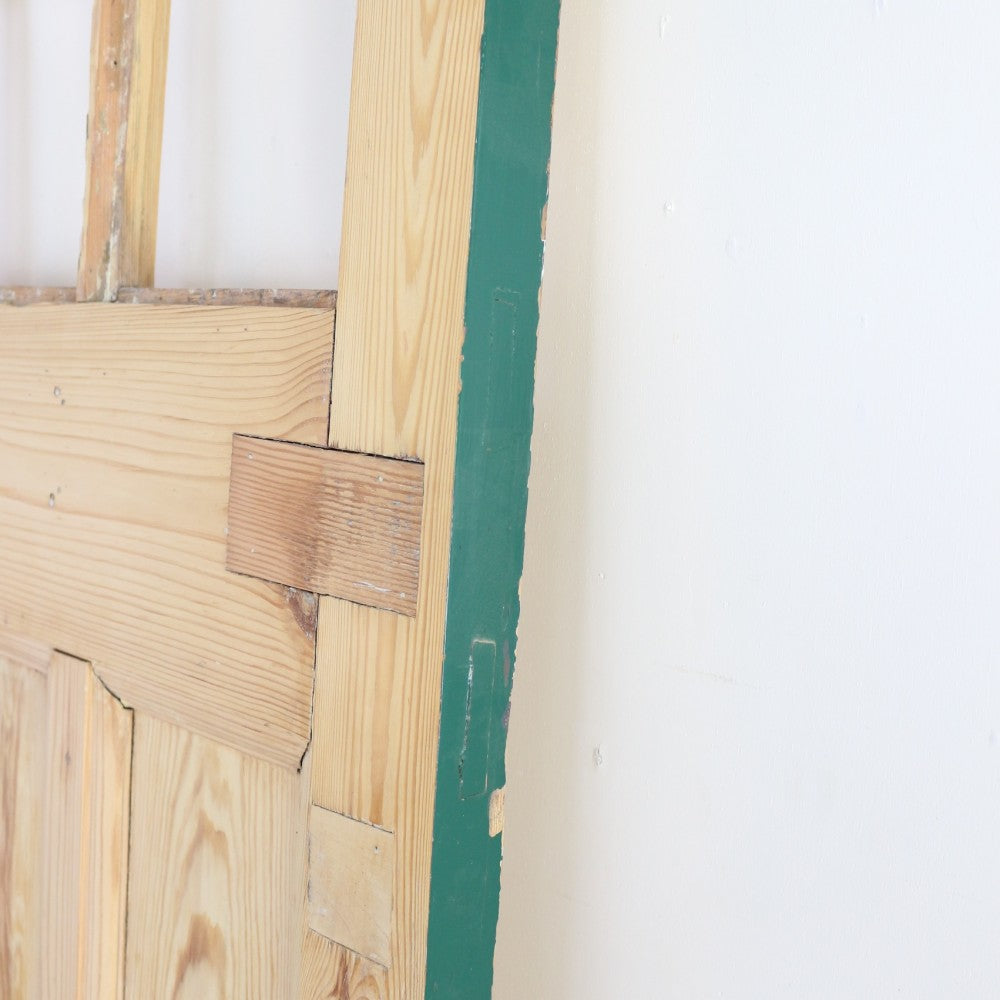 カントリーなイメージ♪ 英国アンティークのシンプルな格子ドア VC79-226