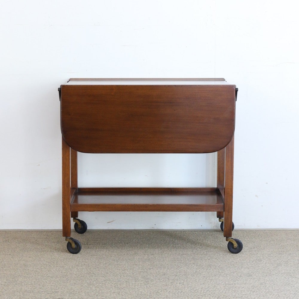ずっと使いたくなる上質シンプル♪ ドロップリーフ・トロリー VC95-015