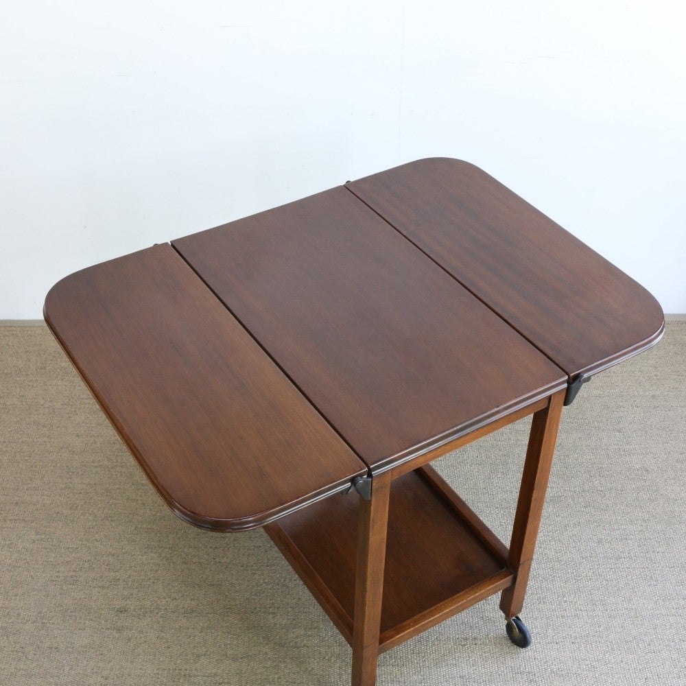 ずっと使いたくなる上質シンプル♪ ドロップリーフ・トロリー VC95-015
