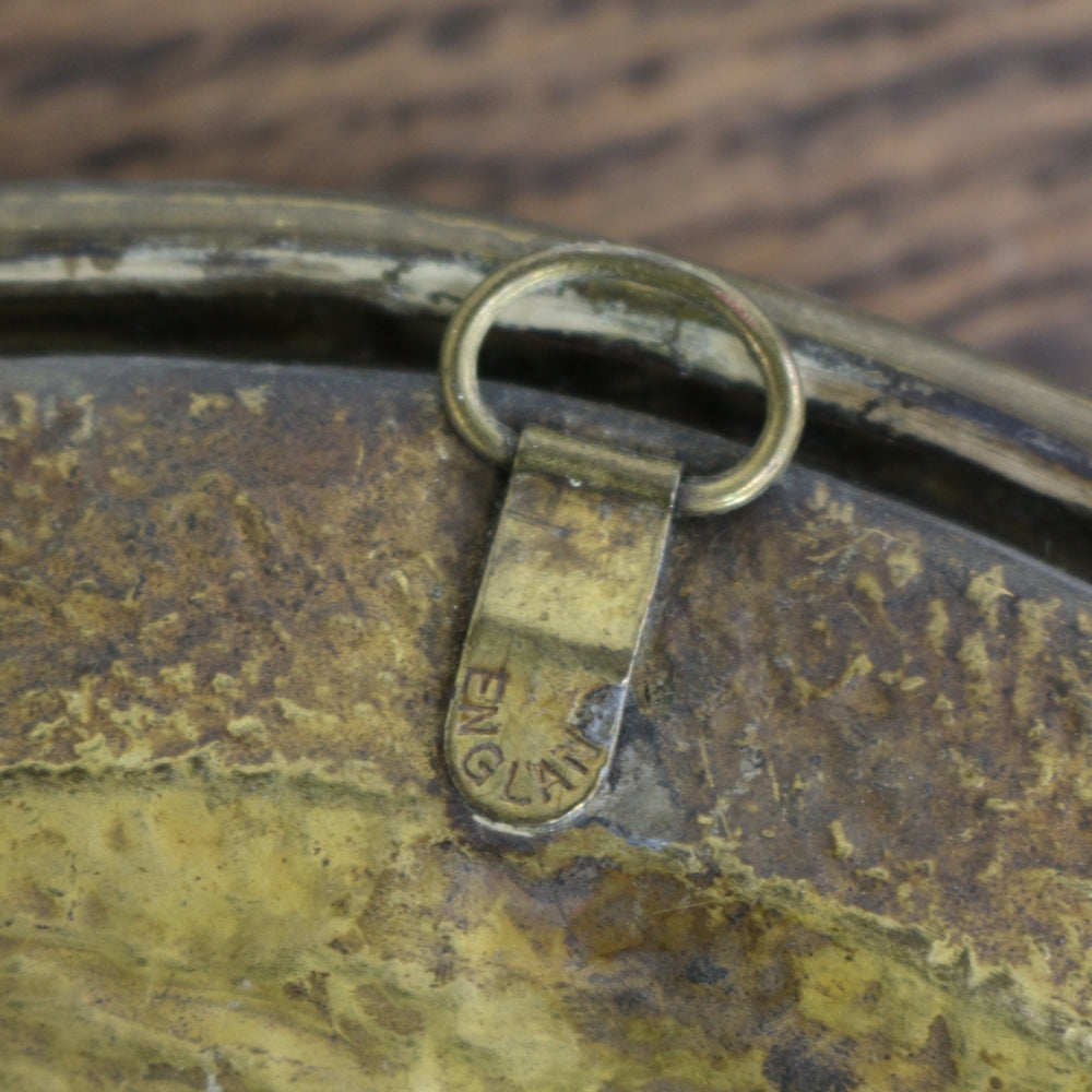 イギリスの船のモチーフ♪ 真鍮の壁飾り VC95-152009