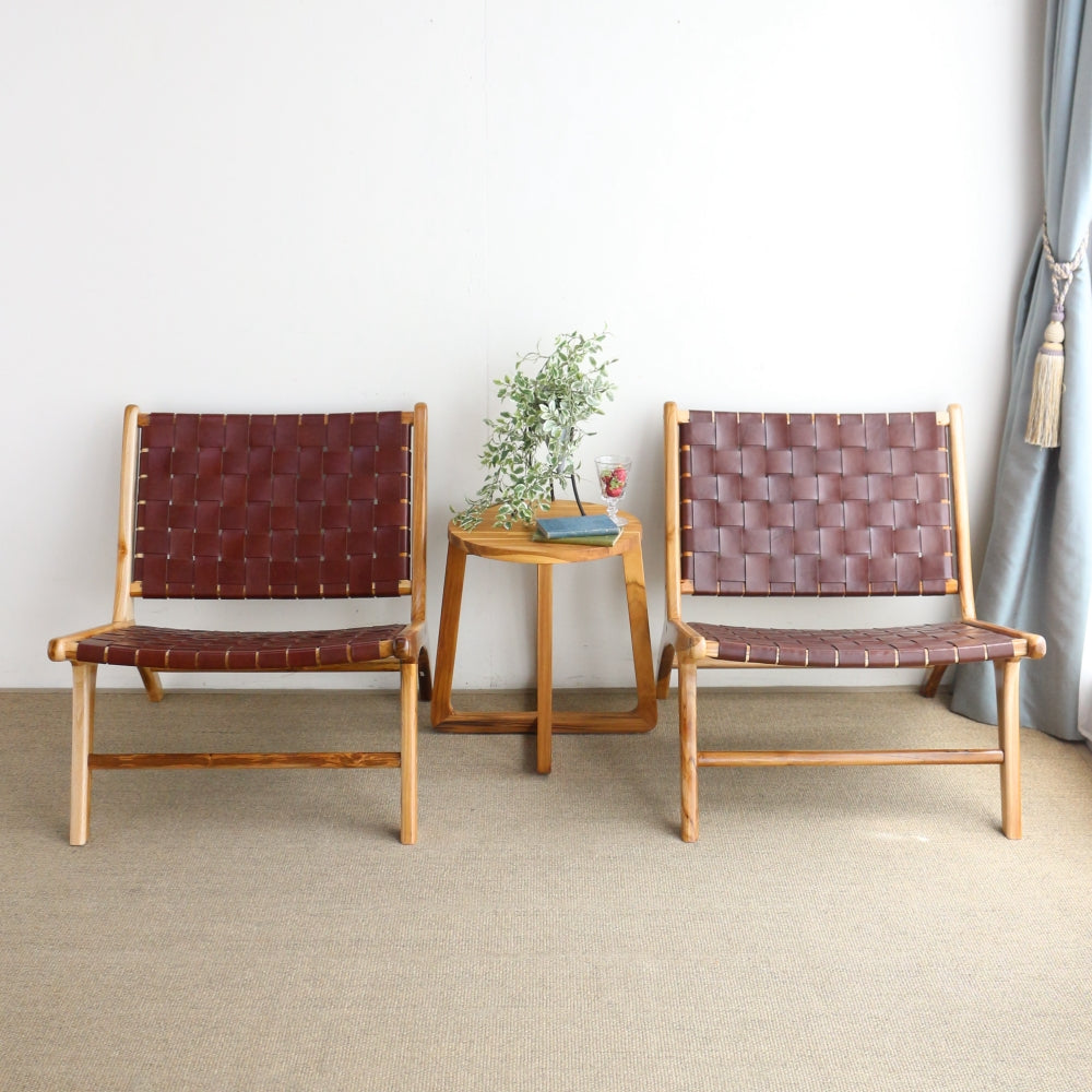 オシャレなくつろぎレザーチェア♪ LONDON LAZY CHAIR WR2-RKF001F