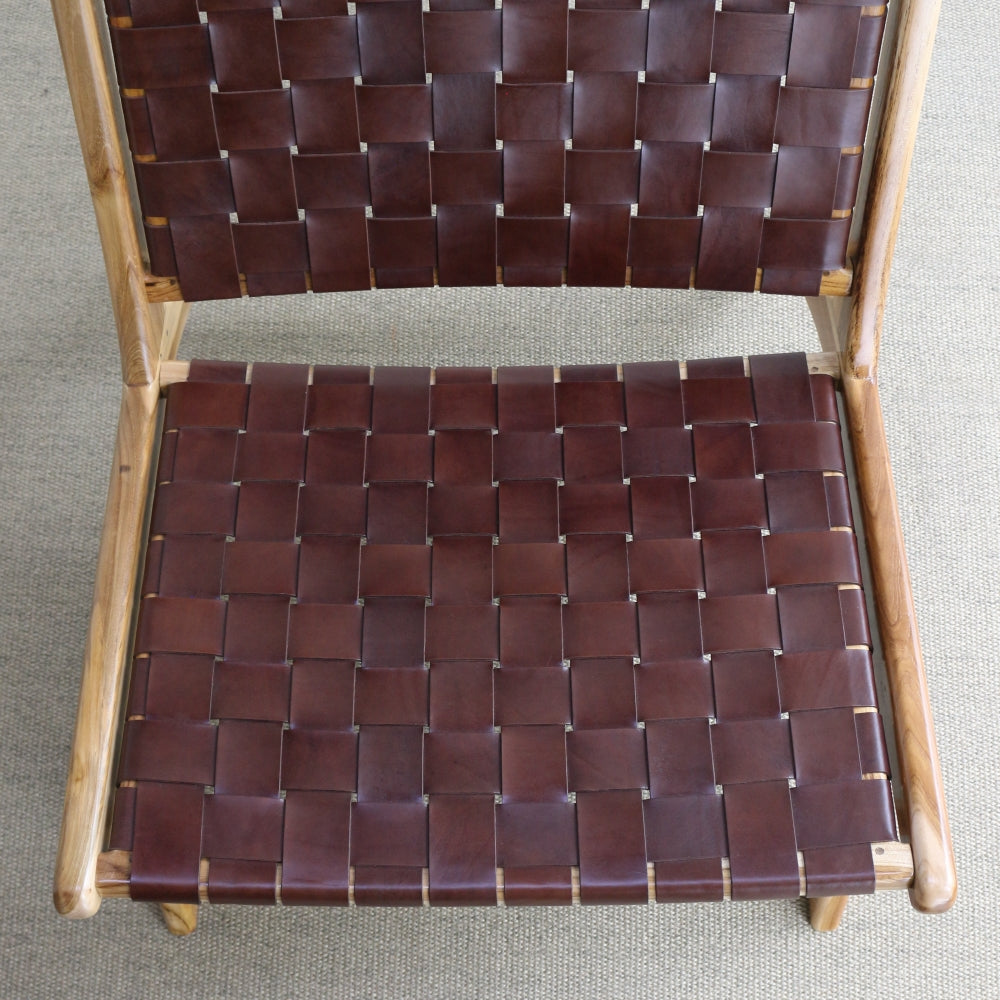 オシャレなくつろぎレザーチェア♪ LONDON LAZY CHAIR WR2-RKF001F