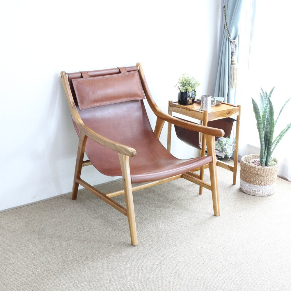 天然素材 アームチェア