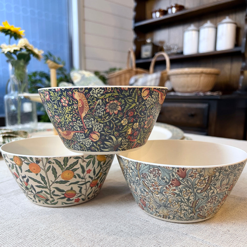 ガーデンボウル『A』 カジュアルに使いたい♪ バンブーサラダボウル3点セット DM1-MORRISB14