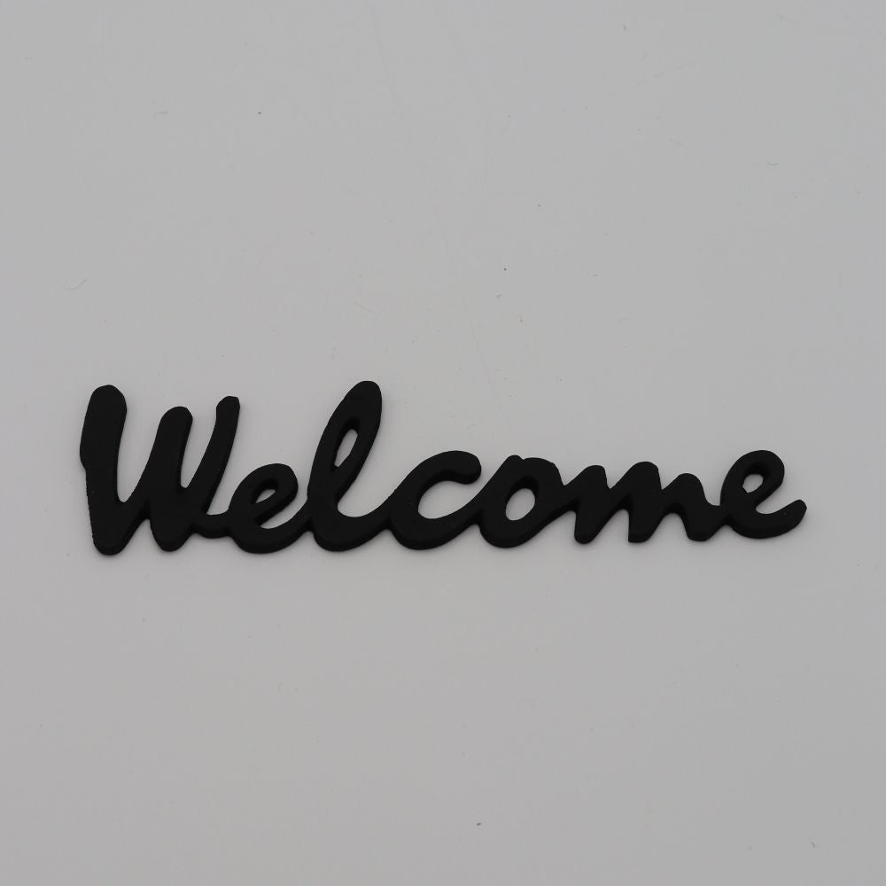 歓迎の気持ち文字に込めて♪　WELCOMEサイン（黒）　DV1-SL190BK