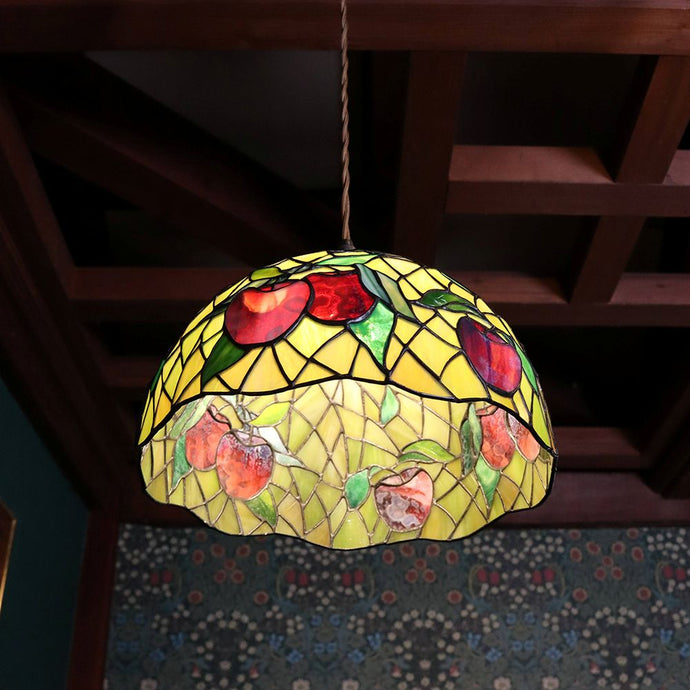 【 SALE】ステンドランプ 品番INK-1004023H ｜ カメ型ステンドグラス照明(亀・タートル