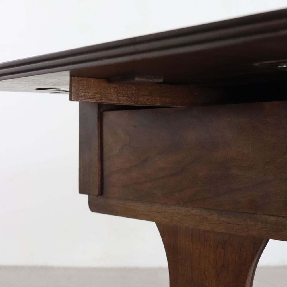 竪琴のモチーフ♪　ドロップリーフ・サイドテーブル　VC107-129
