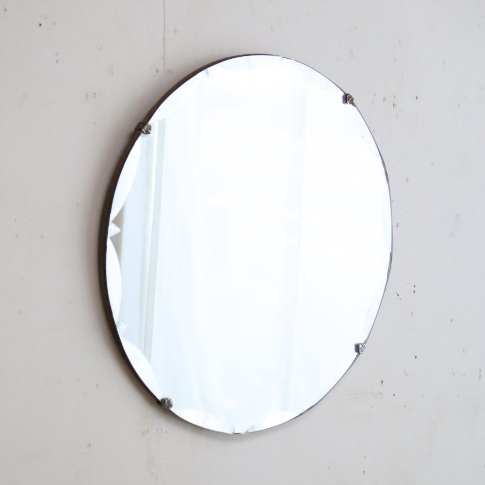 新しいスタイル ◼️ 雰囲気の良いヴィンテージミラー 鏡 アンティーク