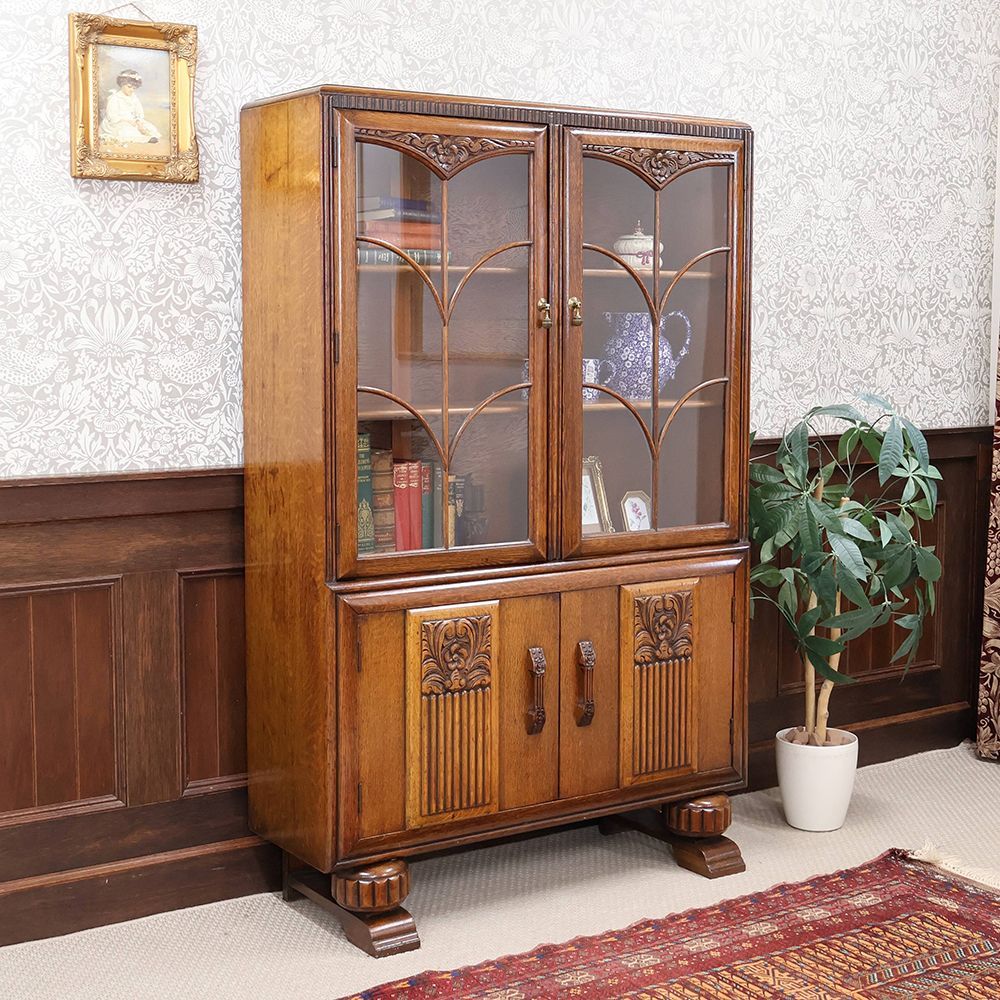 キャビネット・ブックケース – アンティーク家具と雑貨の店 ビクトリア