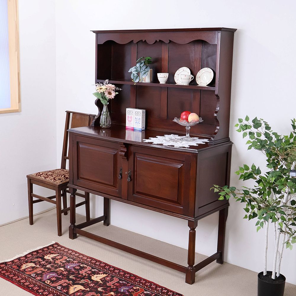 英国アンティーク　サイドボード　キャビネット　カップボード　リビングボード 英国アンティーク サイドボード キャビネット カップボード リビング