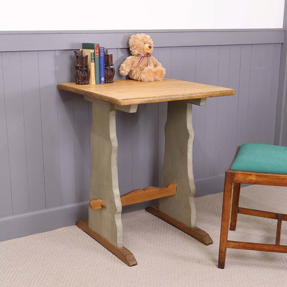 西洋アンティークスペイン家具 コンソールテーブル　飾り台　サイドディスク Lloyd's Antiques Real Antique Console Table / ロイズ