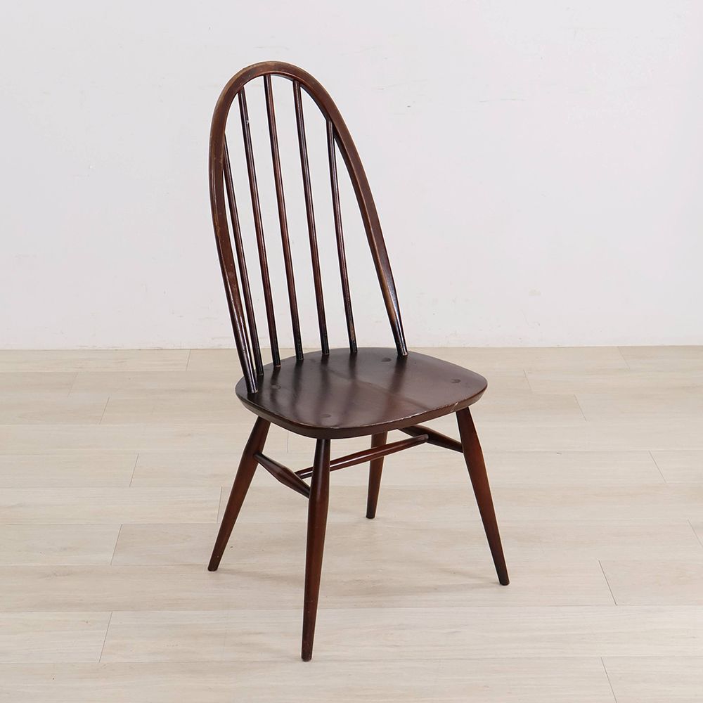 英国アンティークERCOLアーコールチェア/ダイニングイス椅子(91-87-2) Ercol / アーコール – アンティーク家具と雑貨の店 ビクトリアンクラフト