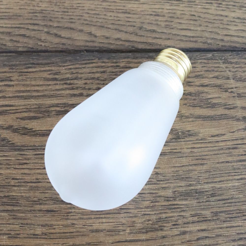 LED電球【E26】 NOSTALGIA LED Bulb / フロスト・LONG　WV1-NO-FROSTLG