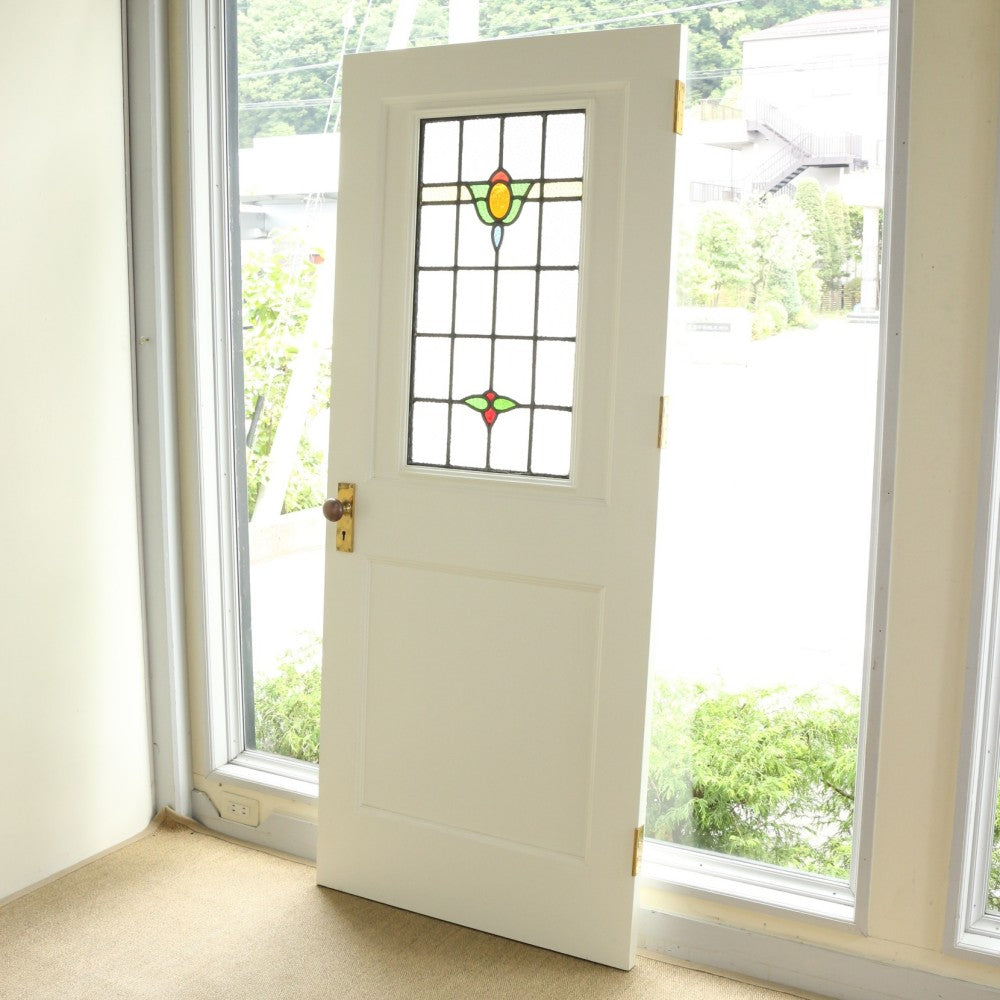 海外のようなお部屋づくりに♪　オリジナル製作ドア（室内用・ペンキ仕上げ）　AA2-HINGE-002