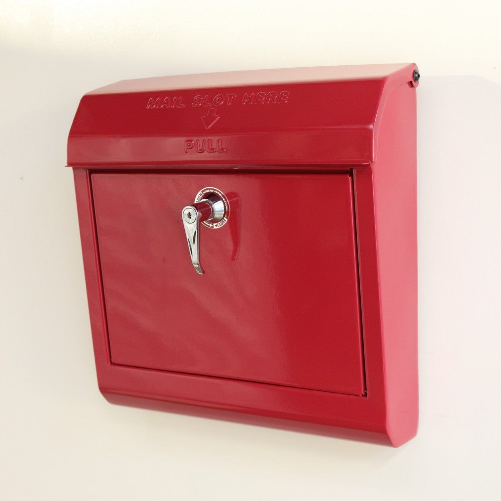 レトロな赤いメールボックス♪　アートワークスタジオ（キーロックタイプ）　AS2-TK-2076RD