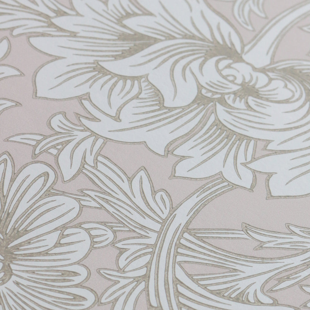 【ウィリアム・モリス】壁紙 Chrysanthemum Toile 217070（クリサンティマム・トワレ）　MA1-217070